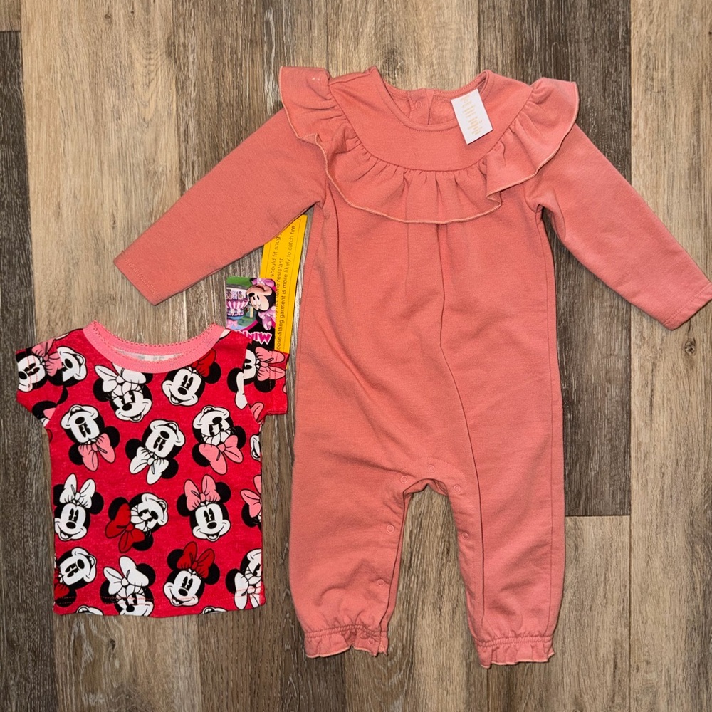 9 Month Girl Two Piece Bundle LOVE